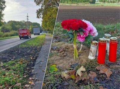 Bloemen op plek in Duitsland waar man uit Montferland (47) om het leven kwam: berm is weggeschroeid