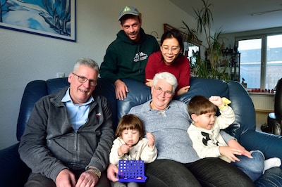 Amy had geen zin meer in kerst, dan staat ineens Robert ten Brink voor de deur: ‘Ik was zó blij’