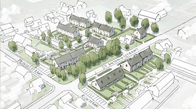 Sloop van verzakte woningen in Loo komt in zicht