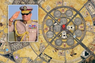 In de woestijn van Egypte staat nu het grootste militaire hoofdkwartier ter wereld: het Octagon