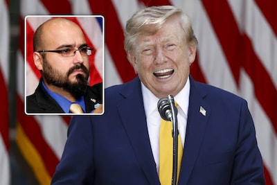 Man die autocue bediende en geld verdiende aan toespraken Trump krijgt megaboete