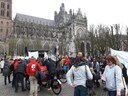 De lerarendemonstratie op de Parade in Den Bosch