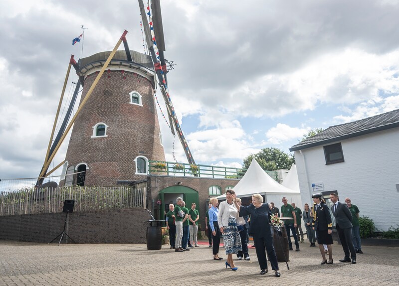Prinses Beatrix heropent iconische molen in Groesbeek: ‘Als je hem ziet ...