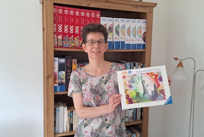 Jenny (54) doet aan snelpuzzelen: ‘Ik maak soms wel vier puzzels per dag’