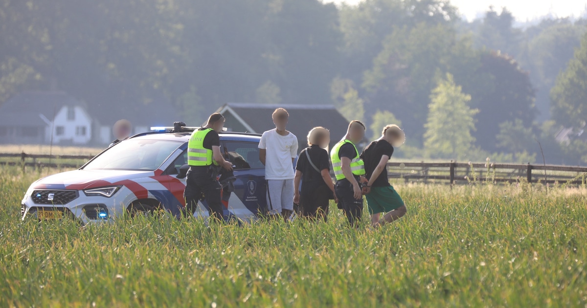 Tieners aangehouden na achtervolging met scooter door Garderen en Stroe