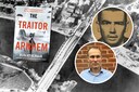 Links: het boek ‘The Traitor of Arnhem’ van auteur Robert Verkaik. Rechtsbovenin: Christiaan Lindemans, bijgenaamd King Kong.