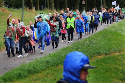Organisaties schorsen Avondvierdaagse door voorspelde onweersbuien: ‘Veiligheid hoog in het vaandel’