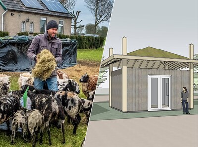 Millingen krijgt nieuwe pleisterplaats: bioboer start met aanleg terras, parkeerplaats en winkel