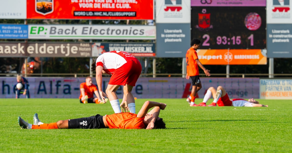 IJsselmeervogels haalt bakzeil bij HHC Hardenberg en raakt Arantis Roep voorlopig kwijt
