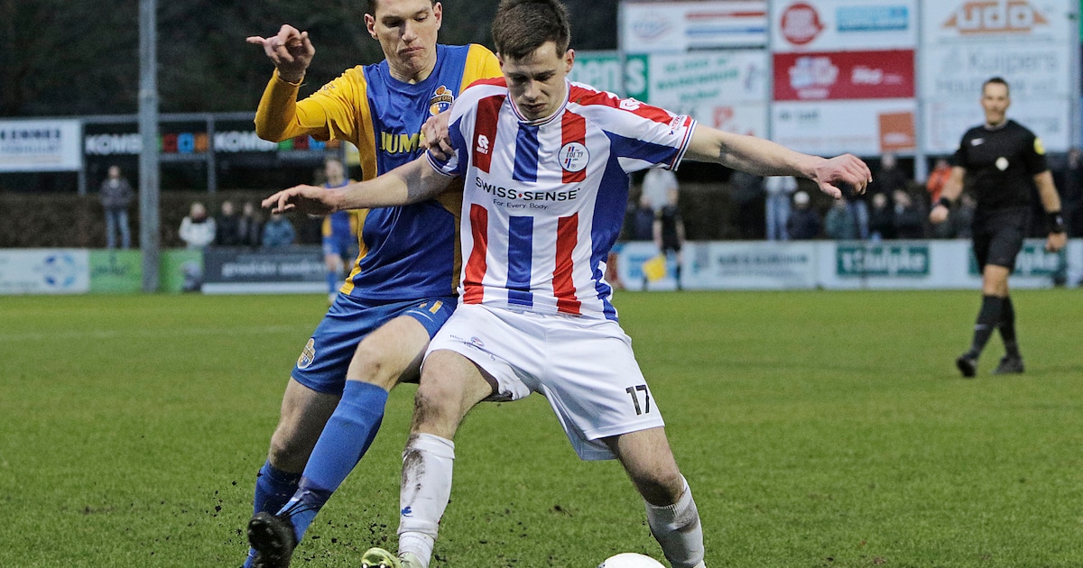 UDI’19 pakt op karakter een punt tegen Scheveningen: ‘Belangrijk om in deze fase resultaten te blijv