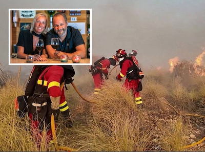 Vlaams stel ontsnapt aan bosbrand in Spanje, maar bus met inwoners komt het dorp niet meer uit