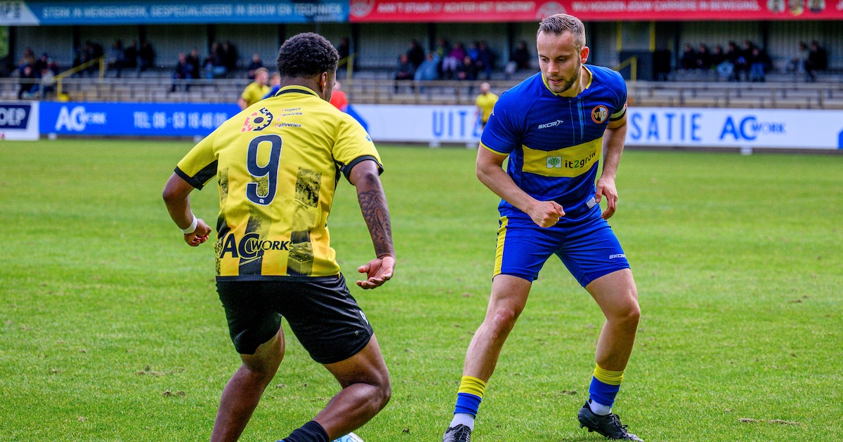 Halsteren wint, maar raakt toch verzeild in nacompetitie: ‘Het hele spanningsveld veranderde’