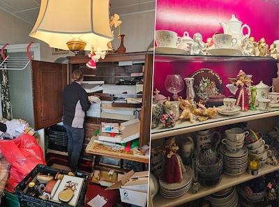 Video van ontruiming huis van overleden vrouw gaat viraal: woning toont hoe Tini 97 jaar lang leefde