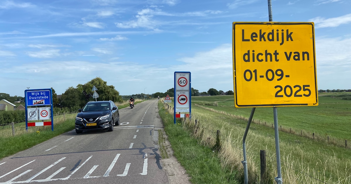 Versterking Lekdijk eist een offer: jarenlang overlast voor dijkbewoners en autoverkeer