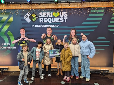 Zelfgemaakte creaties en baksels voor Serious Request