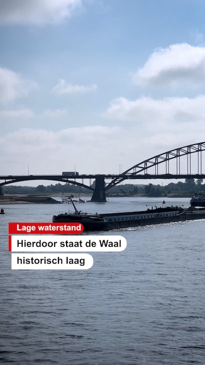 KIJK | Hierdoor staat de Waal historisch laag