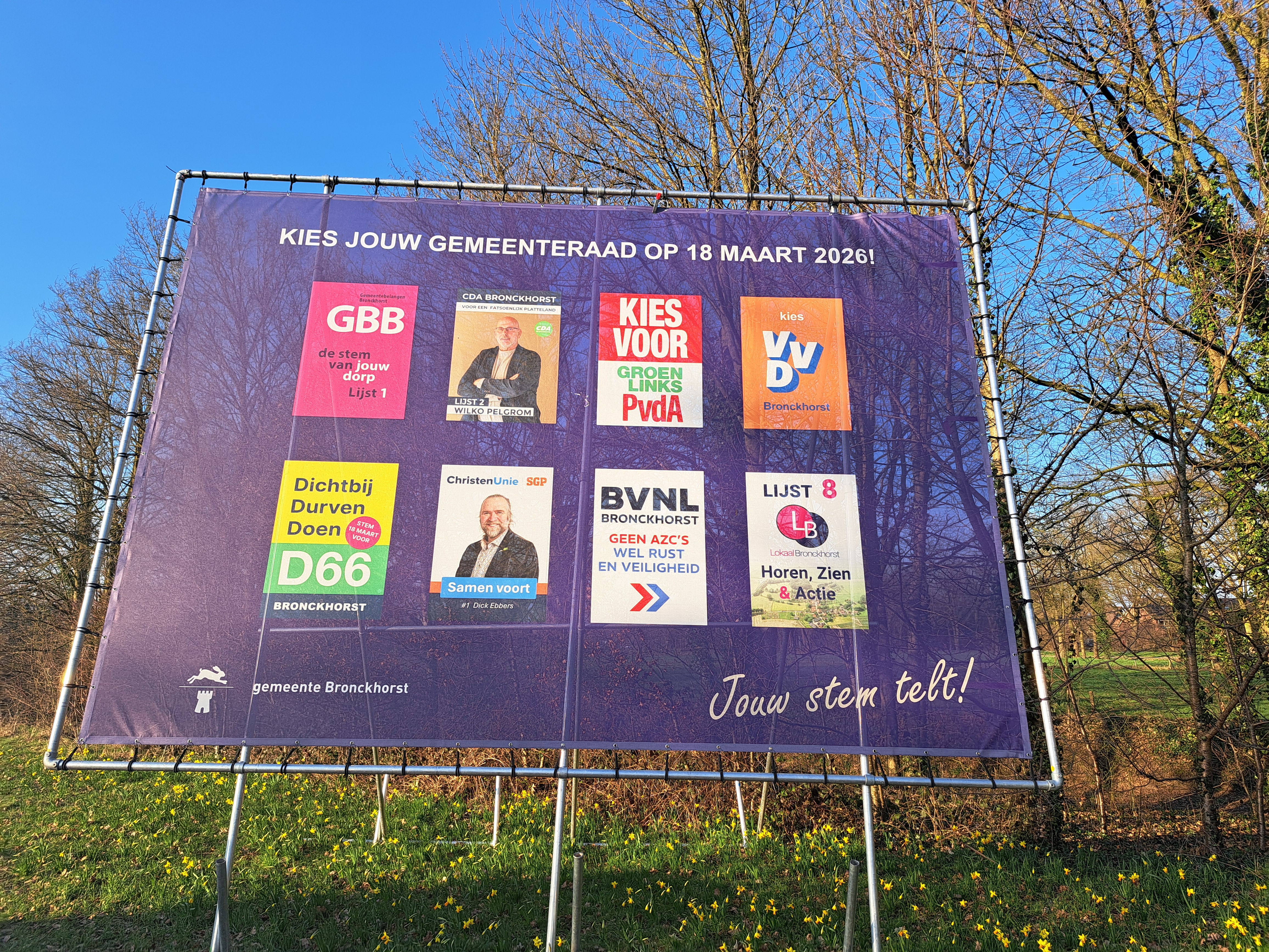 Wie komen en wie gaan in de gemeenteraad van Bronckhorst?