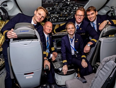 Piloot Luuk wilde niets met een collega beginnen, maar faalde hopeloos: zijn vrouw Bieke, schoonvader en zwagers zitten allemaal bij KLM in de cockpit