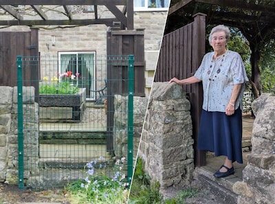 Britse Helene (81) vocht drie jaar tegen hek voor haar tuinpoort en wint