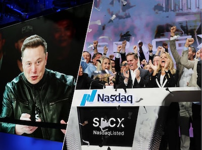 SpaceX noteert ruim 11 procent hoger bij beursdebuut, Elon Musk eerste biljonair ter wereld
