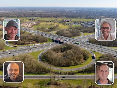 Rond de allergrootste filefuik van Nederland staat het eigenlijk áltijd vast: ‘Ik ben ooit bijna de vangrail ingedrukt’