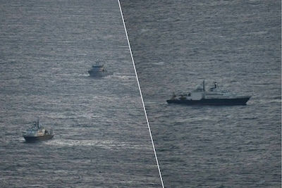 ‘We are watching’: Navo zit Russisch spionageschip op de hielen voor Noorse kust na laserprovocaties