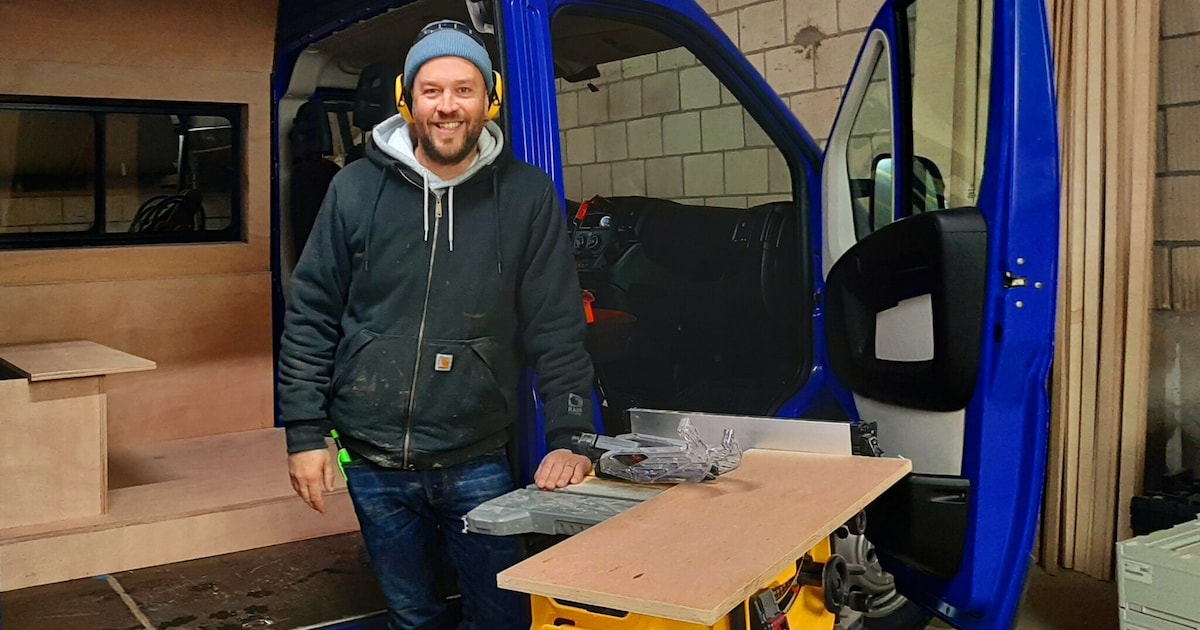 Bart bouwt busjes om tot instawaardige campers: 'De hype blijft aanhouden'