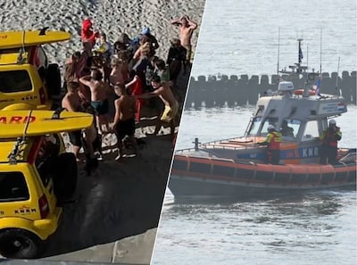 Zestien Duitse kinderen ontsnappen aan dood op Ameland: ‘Begeleiders dachten dat ze verdronken’