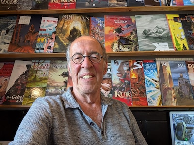 Na bijna 50 jaar neemt Paul afscheid van Utrechtse stripwinkel: ‘Een strip moet je in je handen hebb