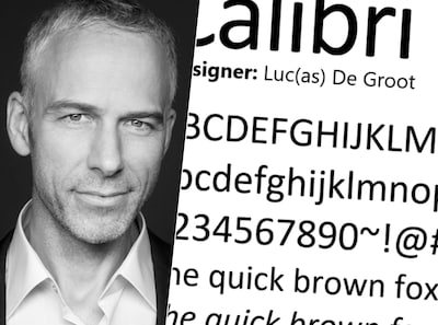 Nederlander Lucas de Groot ontwierp Calibri, en dat lettertype is volgens regering-Trump te woke