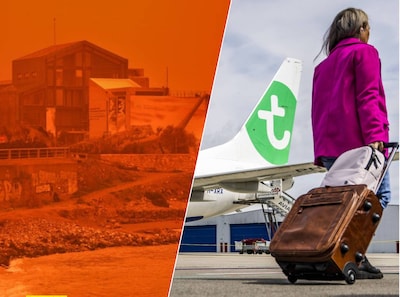 Vlucht Transavia vertrekt terwijl passagiers foto’s van vuurrode lucht binnenkrijgen: ‘Dit kan niet’