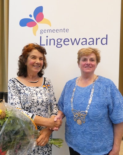 Lianne Duiven stond aan de wieg van GroenLinks Lingewaard en is nu koninklijk onderscheiden