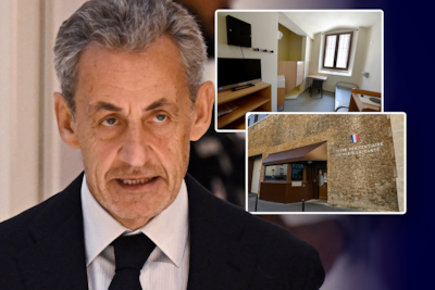 Naakt fouilleren en een cel van 9 m²: dit staat oud-president Nicolas Sarkozy te wachten in de vip-gevangenis