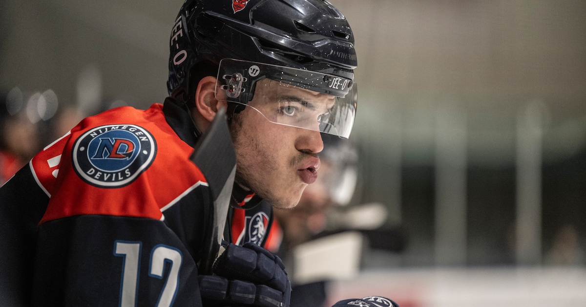 Nijmegenaar Floris Vooren mag de kampioenswedstrijd van Devils niet spelen