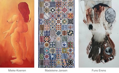 Kunstexpo in Lent toont werk van drie bevriende kunstenaars