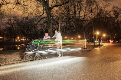 Gevaar door (te) felle fietsverlichting: tegenliggers worden verblind en moeten wegkijken