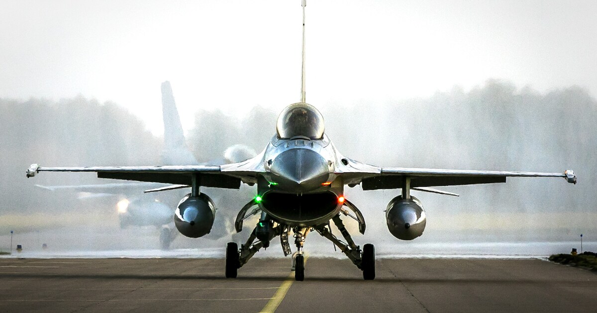 F-16’s vanuit Volkel inzetten tegen Russische bommenwerpers: ‘Gebeurt niet vaak’