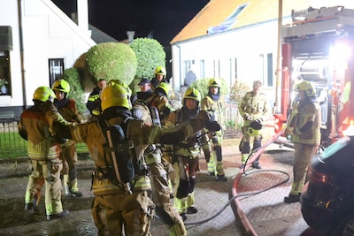 Brandje in schuur op Wilhelminastraat in Beesd