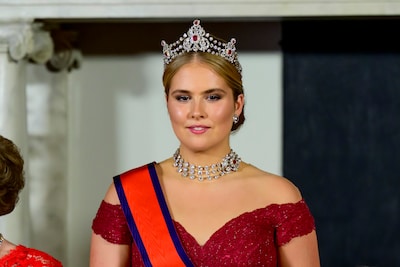 Amalia liet een bestaande jurk ‘upgraden’ en dat was een geweldig idee