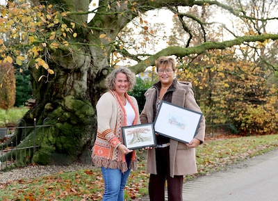 Expositie Nellie Lodders in gemeentehuis Echteld