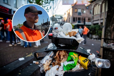 Wanneer jij slaapt na Koningsdag, maken zij Arnhem weer schoon: ‘Ik lunch om 8 uur ’s ochtends’