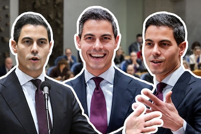 Fel, zuinigjes, kalm, dan een trucje: zo pakte Jetten het aan in zijn eerste grote debat als premier