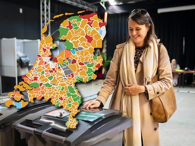 Uitslag verkiezingen 2026: bekijk hier hoe er is gestemd in jouw gemeente