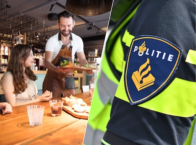 Gast eet bij horecazaak en blijft contact zoeken: ‘Zodra hij uniform ziet, verandert zijn gedrag’