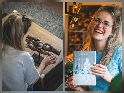 Celeste is net 20 weken zwanger van Benjamin, als plots haar vliezen breken: 'Ik dacht: hij gaat dit