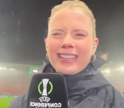 'Bikkel' Noa Vahle trekt 1,3 miljoen views: ze krijgt volle laag van storm tijdens code oranje, maar zet door
