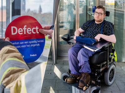 Veel te veel stations blijken een hindernis voor rolstoelers: ‘Ik reis niet meer, vrienden vallen af’