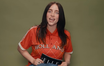 'Billie viert Willie': fans verbijsterd door shirt van zangeres bij viraal interview