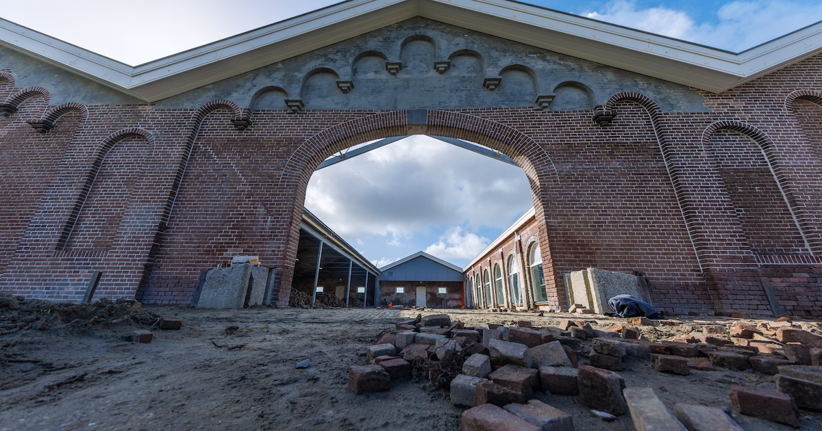 Uniek stuk erfgoed gerestaureerd: botenloods fort Sabina herrijst