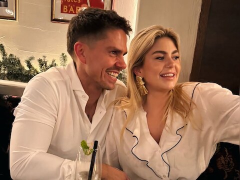 André en Roxeanne Hazes.